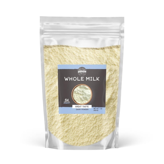 Birch & Meadow 1 lb of Whole Milk Powder, Light Sweet Taste 16 Ounce