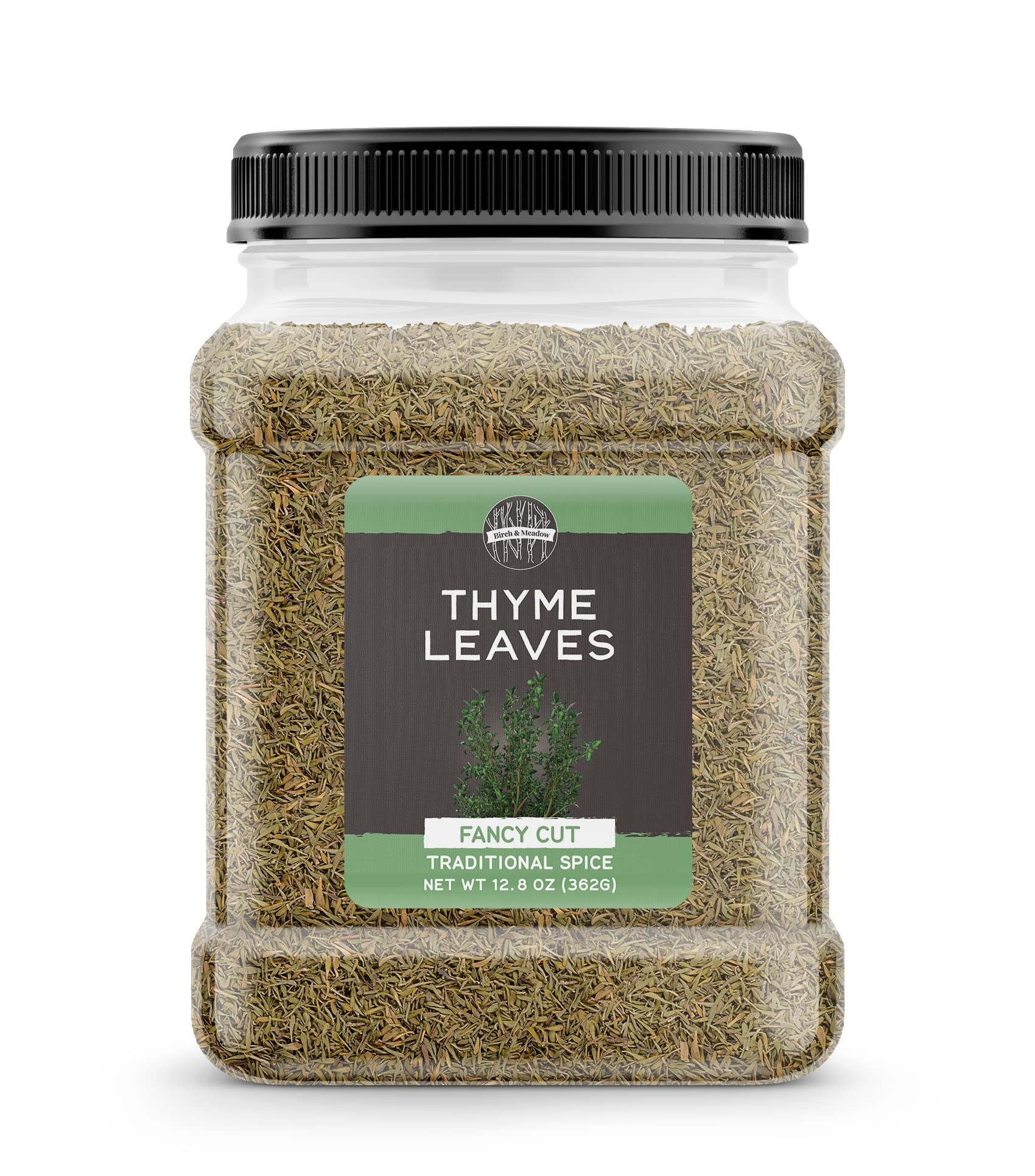 Birch & Meadow 12.8 YPF5 oz of Thyme Leaves, Soups & Pastas, Traditional Seasoning