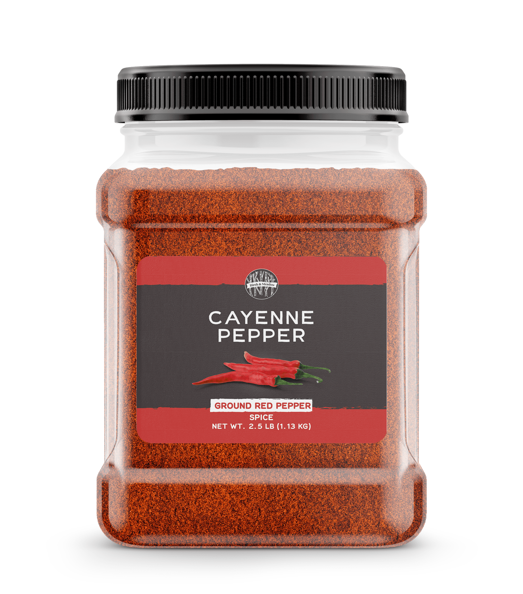 Birch & Meadow 2.5 lb of Ground Cayenne Pepper, Spicy Seasoning, Chili & Soups