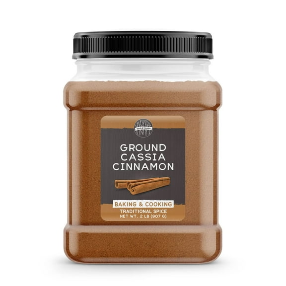 Birch & Meadow 2 lb of Ground Cassia Cinnamon, Baking & Cooking, Kitchen Staple, Traditional Spice