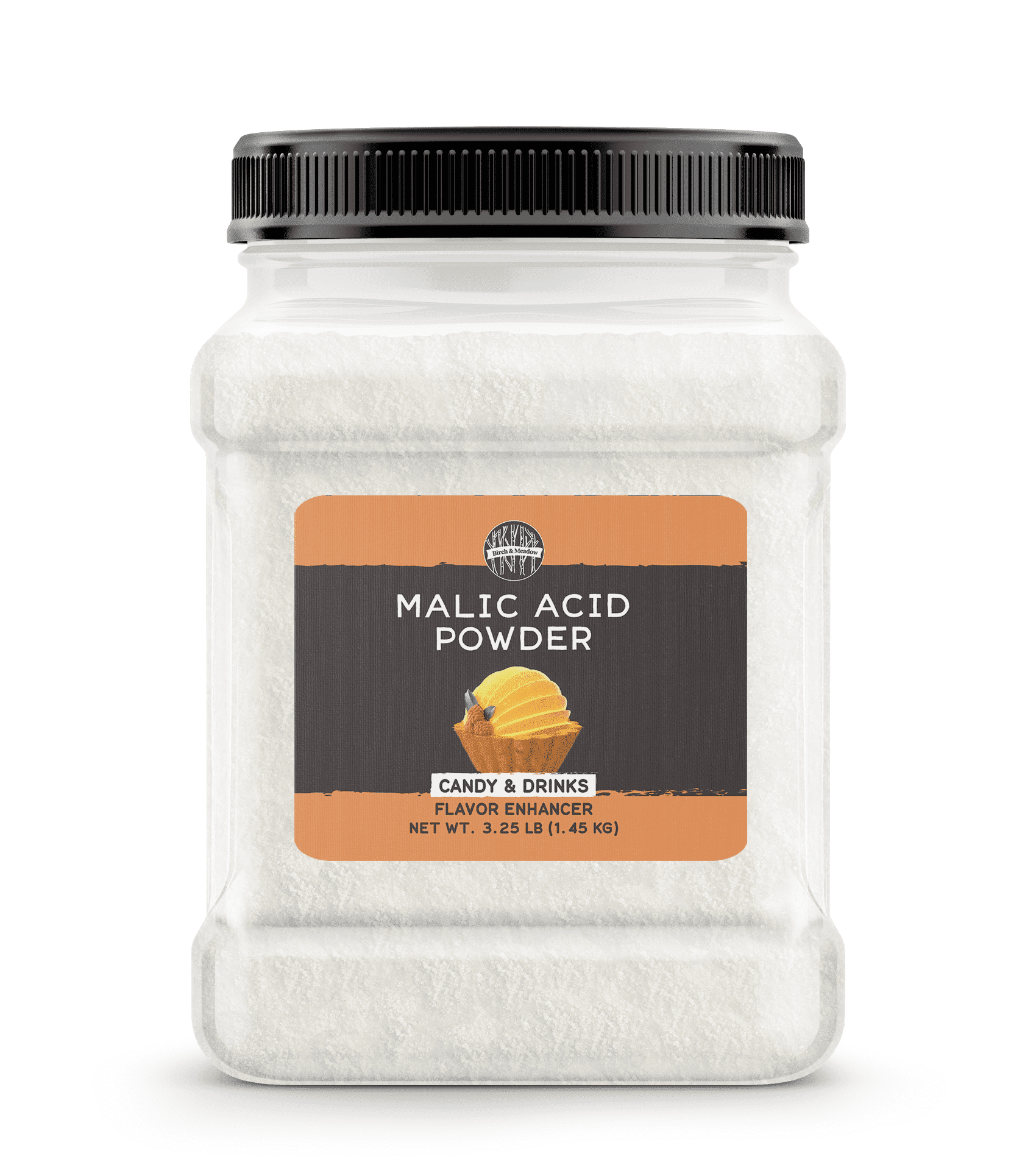 Birch & Meadow 3.25 lb of Malic Acid Powder, Flavor Enhancer, Sour Candies