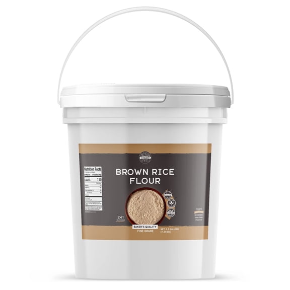 Birch & Meadow 3.5 Gallons, Brown Rice Flour, Gluten-Free, Non-GMO