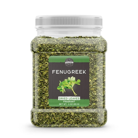 Birch & Meadow 3 oz of Fenugreek Leaves, Pickling & Curry, Strong Flavor
