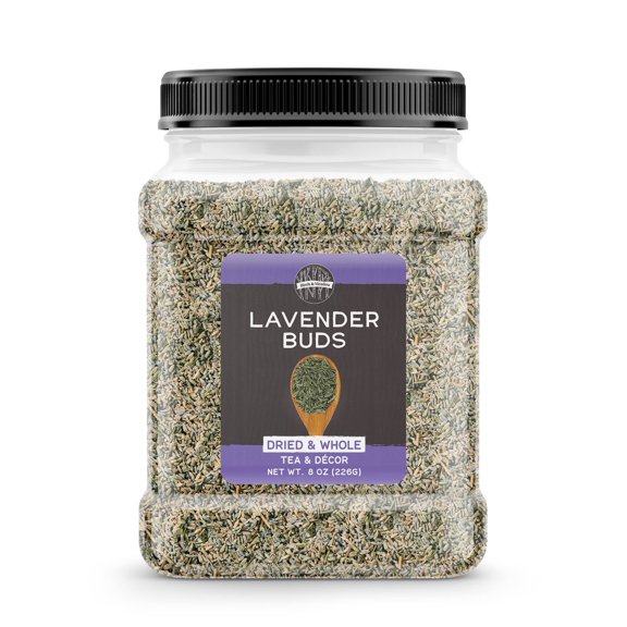 Birch & Meadow 8 oz of Dried Lavender Buds, Tea Additive, Home Dcor