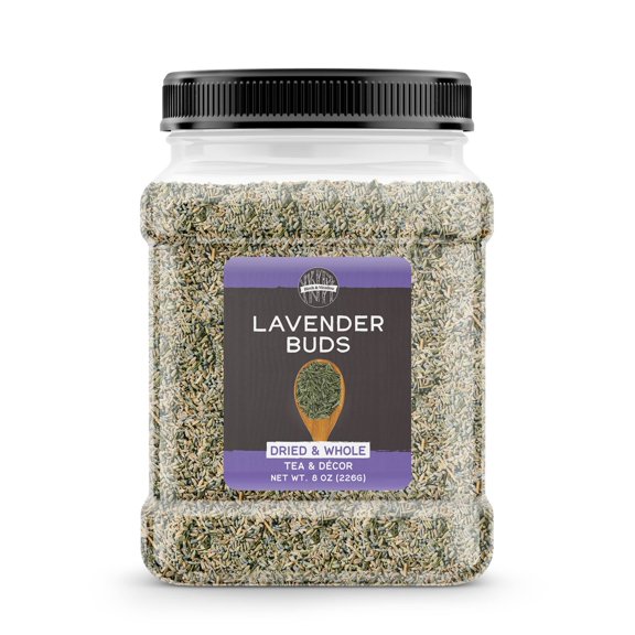 Birch & Meadow 8 oz of Dried Lavender Buds, Tea Additive, Home Dcor