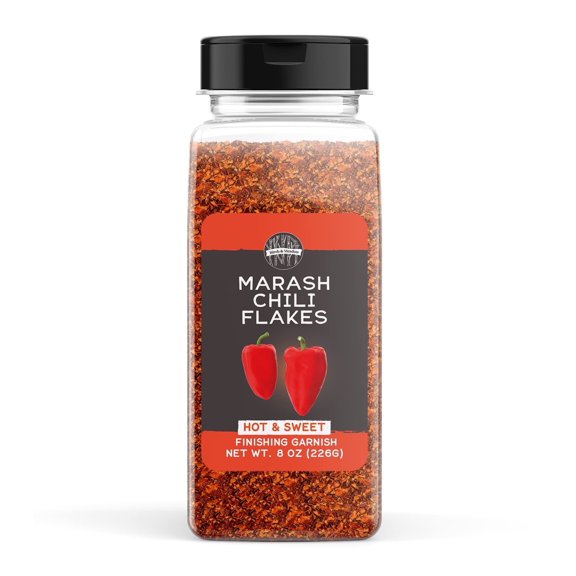 Birch & Meadow 8 oz of Marash Chile Flakes, Hot & Sweet, Finishing Garnish