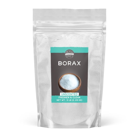 Birch & Meadow Borax, 5 lb, Unscented, Cleaning, Laundry Additive