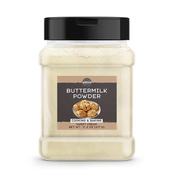 Birch & Meadow Buttermilk Powder, 11.2 oz, Made From Sweet Cream, Homestyle, Dry Powder