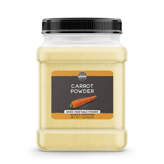 Birch & Meadow Carrot Powder, 1 lb, Smoothies & Juices, Vegetable Powder, Beta Carotene