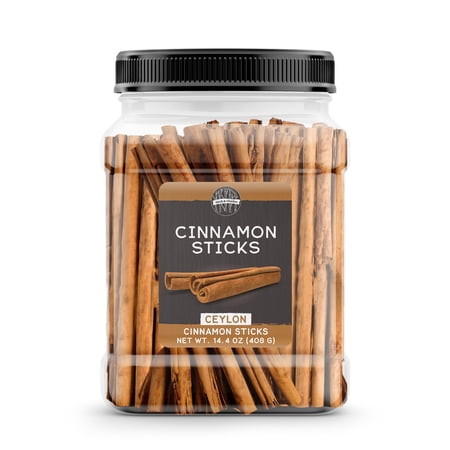 Birch & Meadow Ceylon Cinnamon Sticks, 14.4 oz, True Cinnamon, Whole Sticks