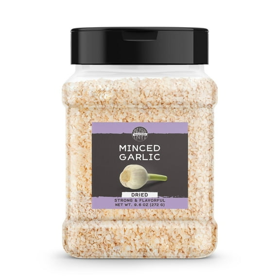 Birch & Meadow Dried Minced Garlic, 9.6 oz, Kitchen Staple, Savory Flavor