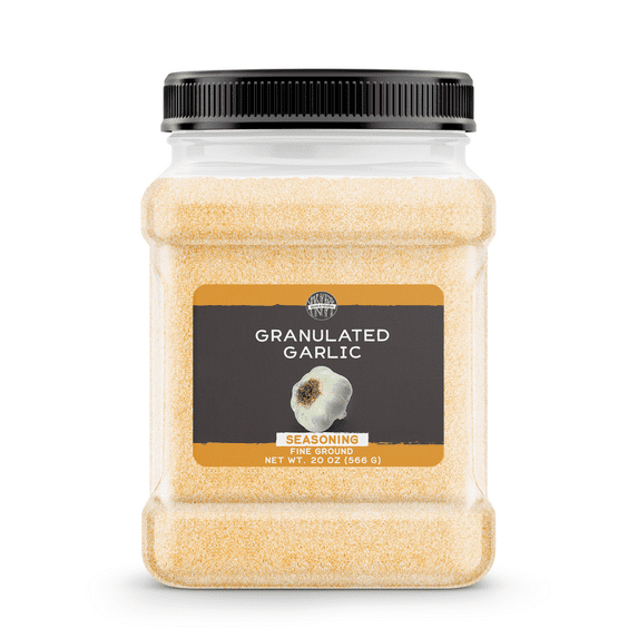 Birch & Meadow Granulated Garlic, 20 oz, Ground & Dried Garlic Cloves, Versatile & Flavorful