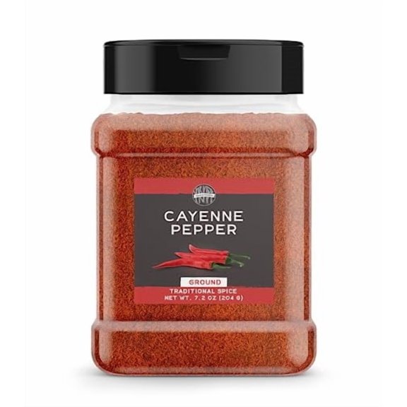 Birch & Meadow Ground Cayenne Pepper, 7.2 oz, Spicy Seasoning, Chili & Soups