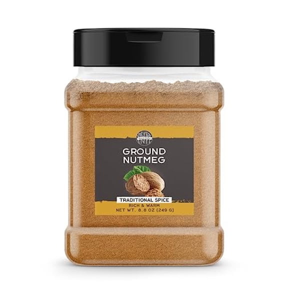 Birch & Meadow Ground Nutmeg, 8.8 oz, Traditional Spice, Rich & Warm