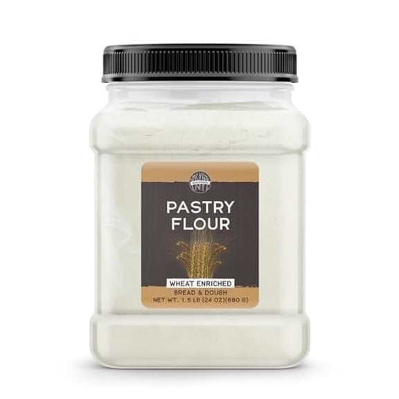 Birch & Meadow Pastry Flour, 1.5 lb, Wheat Enriched, Bread & Dough
