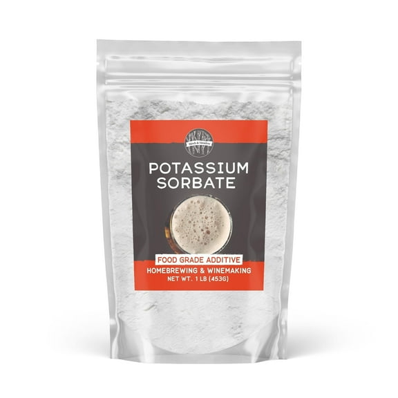 Birch & Meadow Potassium Sorbate, 1 lb, Additive & Preservative, Winemaking & Brewing