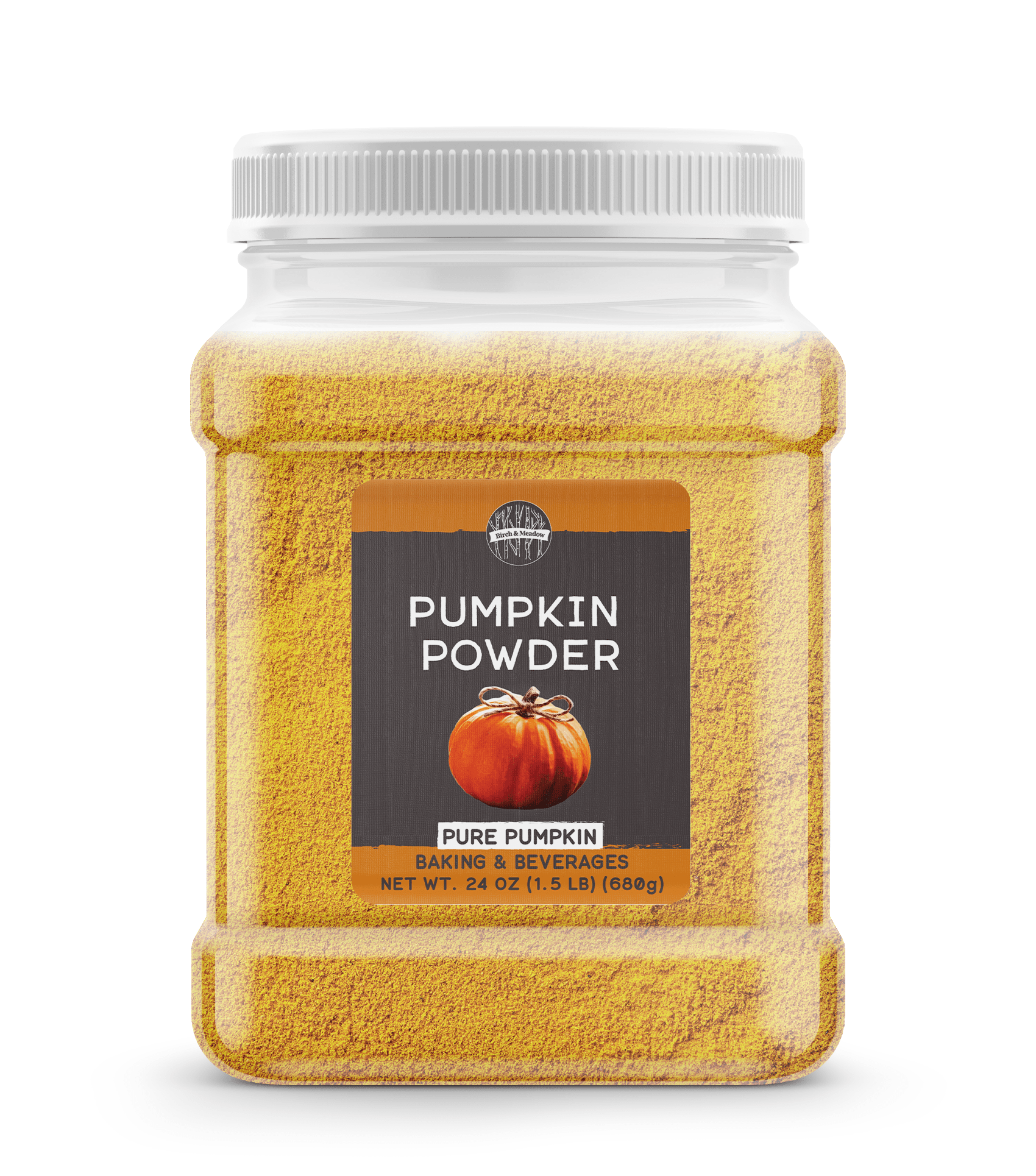 Birch & Meadow Pumpkin Powder, 1.5 lb, Smoothies & Juices, Pure Powder ...