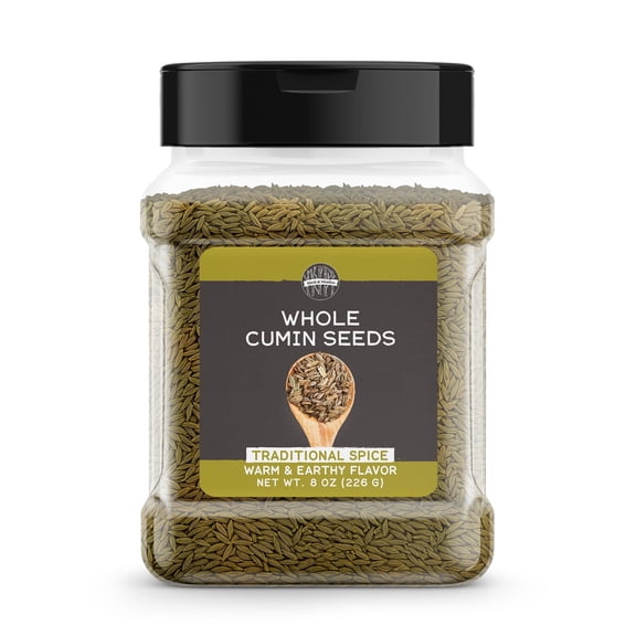Birch & Meadow Whole Cumin Seeds, 8 oz, Earthy & Warm Flavor, Aromatic Spice