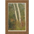 thumbnail image 1 of Birch Trees in Autumn 24x18 Gold Ornate Wood Framed Canvas Art by Frederic Edwin Church, 1 of 2