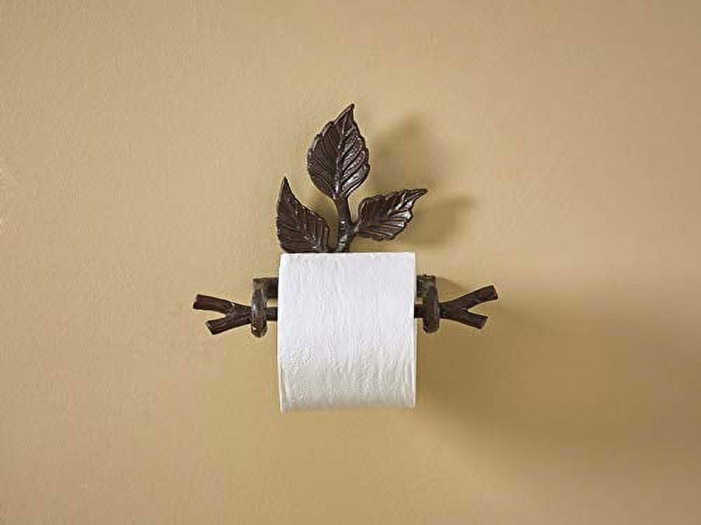 Birch Wood Toilet Tissue Holder