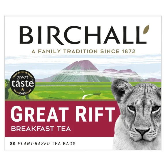 Birchall Great Rift Breakfast Blend Everyday 80 Tea Bags