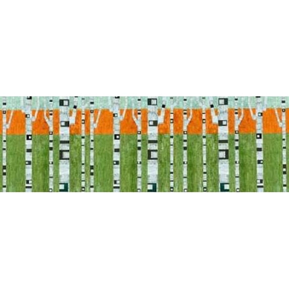 Birches in Spring Poster Print by Michelle Calkins (8 x 24)