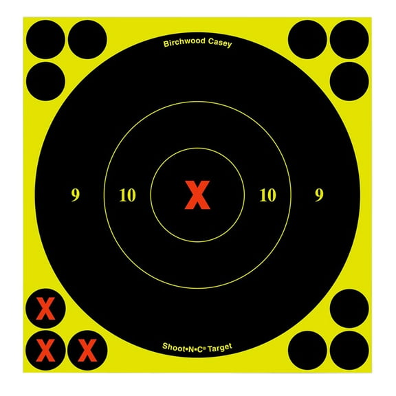 "Birchwood Casey B8-60 SHOOT-N-C 6"" Round Target 60PK", multi (BC-34560)