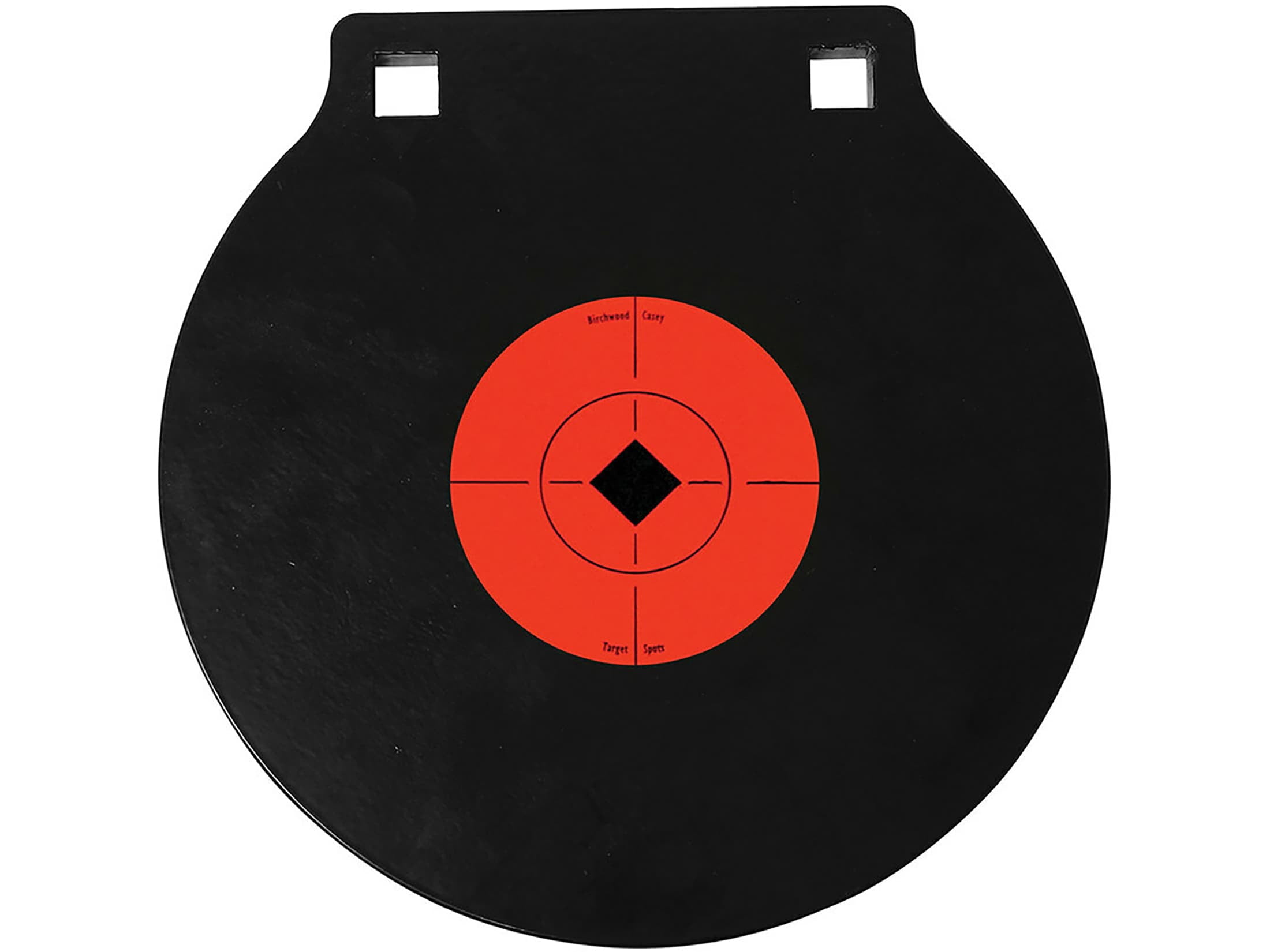Birchwood Casey 47615 World of Targets AR500 10" Two Hole Steel Gong Black