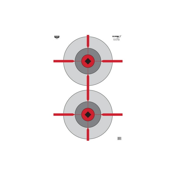Birchwood Casey Eze-Scorer Double Bulls-Eye 23in. x 35in. Target