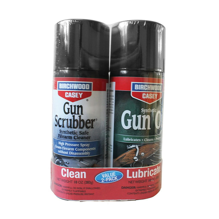 Gun Scrubber® & Synthetic Gun Oil Aerosol Combo Pack, 1.25 fl. oz. Each -  Birchwood Casey