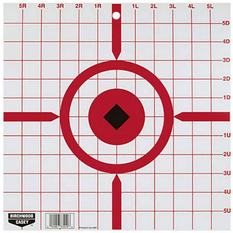 high contrast target practice examples