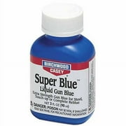 Birchwood Casey Fast-Acting Long-Lasting Extra Strength Super Blue Liquid Gun Blue for Steel, Touch-Up & Complete Reblue, 3 OUNCE
