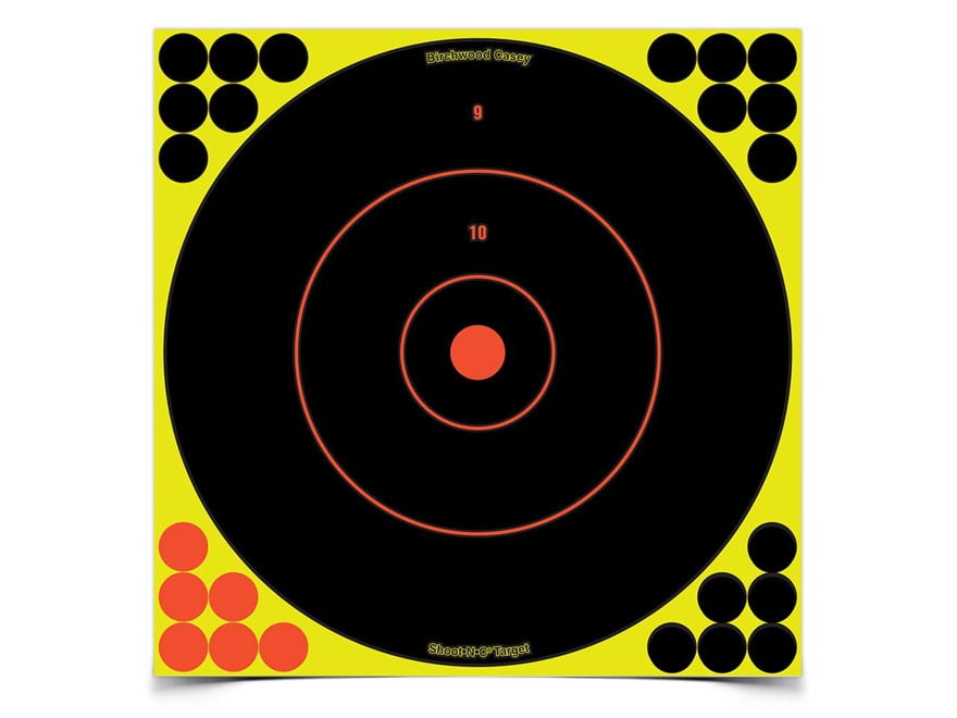 Birchwood Casey Shoot-N-C 12in Round Bullseye-50 Targets
