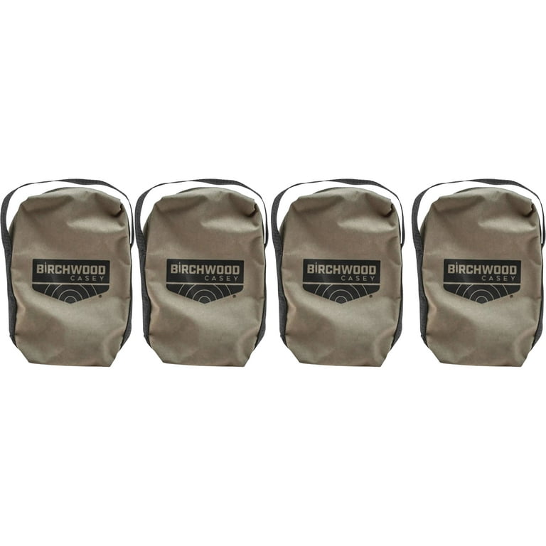 Birchwood Casey Shooting Rest Unfilled Weight Bags 4PK