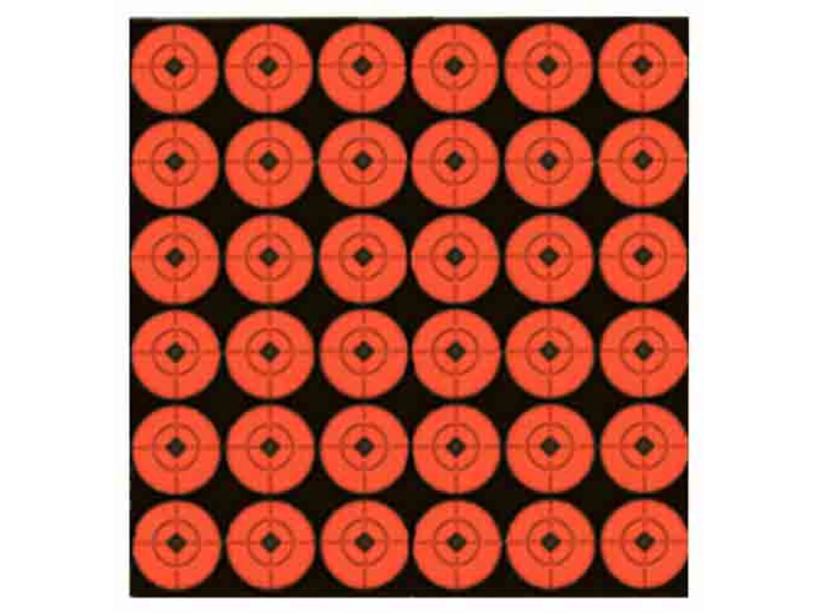 Birchwood Casey Target Spots Orange Bright High-Contrast Self-Adhesive ...