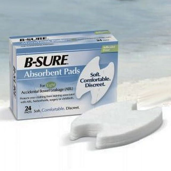 Birchwood Labs B-Sure 14-7031-224 Absorbent Pads (Box of 24)