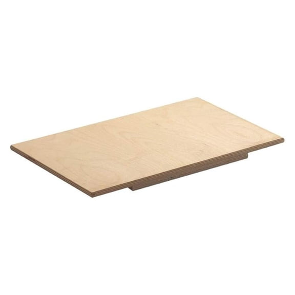 Birchwood Pasta Cutting Board For Kneading Rolling or Cutting Dough With Wooden Scraper