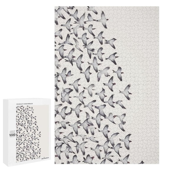 Bird 1000 Piece Puzzle, Brain-Boosting Jigsaw for Family Entertainment, Great for Game Nights and Birthdays