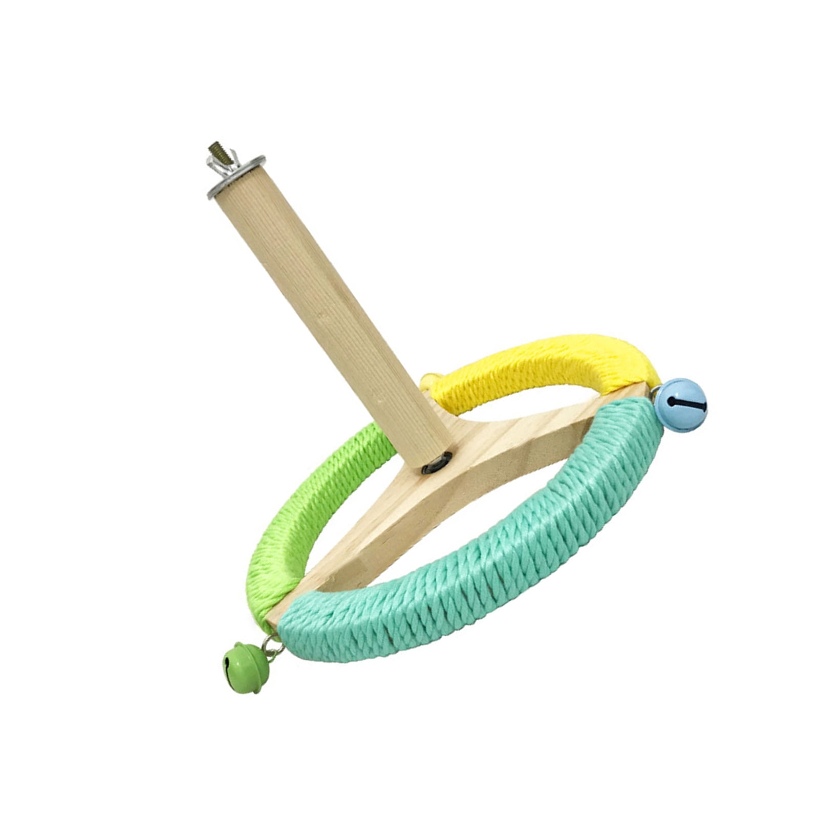 Photo inspiration: Picture Idea: Bird Activity Rotating Perch Chewable Toy With Bells For Budgies
