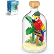 Bird Animals Building Block Toy Set, Parrot, Swallow, Eagle, Creative Set to Build and Display, Compatible with Lego 6254100 Building Accessory, Great Gift for Kids with Ages 6+