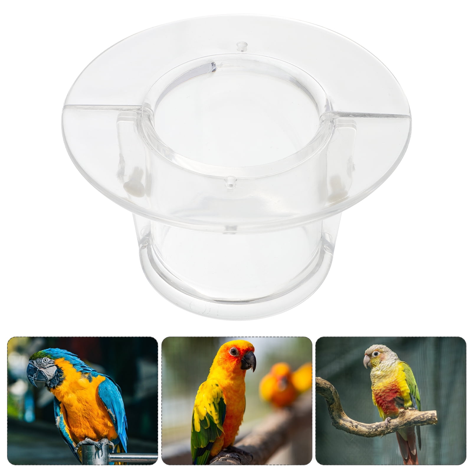 Bird Antibite Collar for Severe Parrot Feather Plucking Neckband