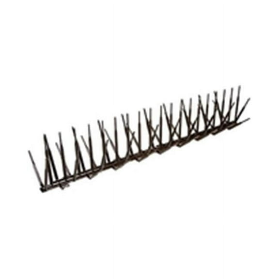 Bird B Gone BBG2000-7BRN-10 Brown Plastic Bird Spike - 10 ft. x 7 in.