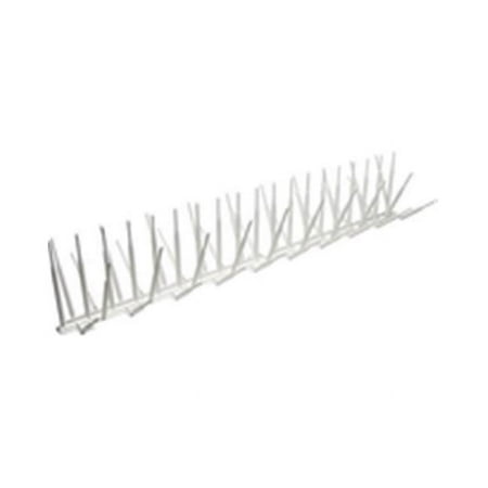 Bird B Gone BBG2000-7WHT-24 White Plastic Bird Spike - 24 ft. x 7 in.