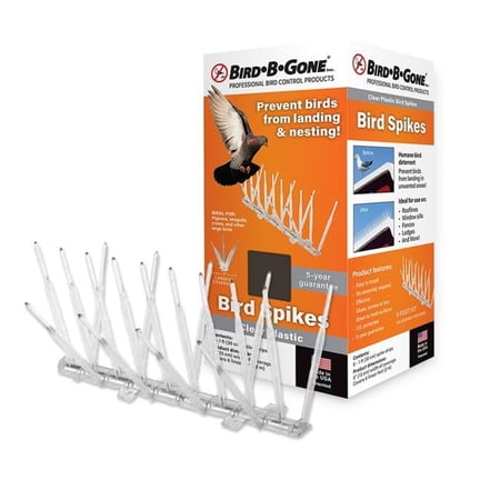 Bird B Gone Inc. 5'' to 6' Bird Spikes 2000- White