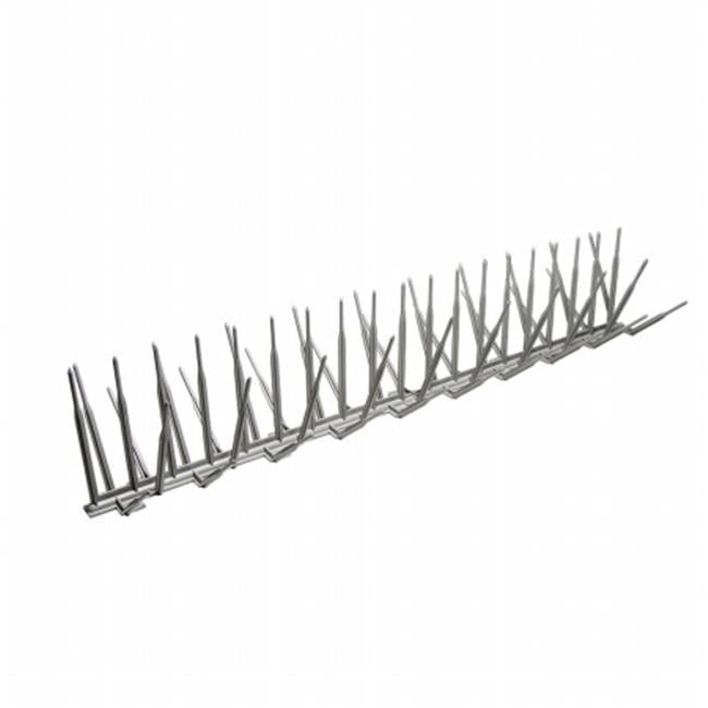 Bird B Gone  Light Grey Plastic Bird Spike - 100 ft. x 7 in.