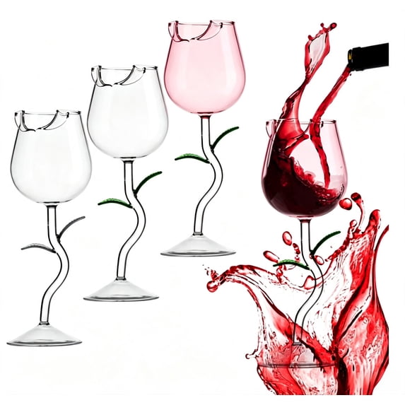 Bird Bam Glasses Set of 5 â 5oz Bird Shaped Glass, Unique Glass for Champagne, Mixed Drinks, Party Wedding Decor