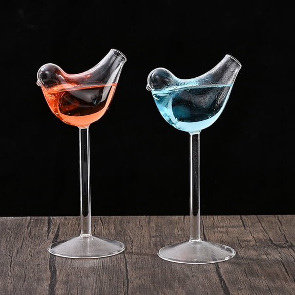 Bird Bam Glasses, Tall Design For KTV, Bar, Night Party(RL 2 PCS)