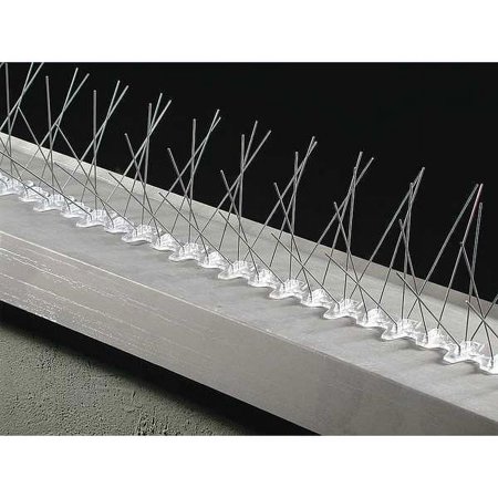 Bird Barrier Bird Repellent Spikes,50 ft L,8 in W BP-F350