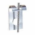 thumbnail image 1 of Bird Barrier Netting Bracket,1" L,Silver,PK100 ni-cb10, 1 of 1