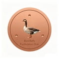 thumbnail image 1 of Bird Bath Copper Disc,0.6mm Reinforced 99.99% Pure Copper Cleaning Disk for Physical Safe Clean Water for Outdoor Birdbaths, 1 of 4